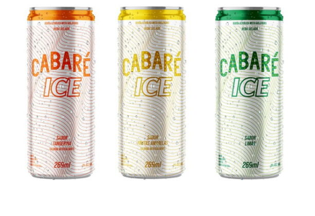 CABARÉ ICE LANÇA NOVAS EMBALAGENS E NOVO SABOR - Mesa de bar