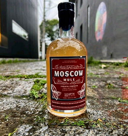 Kit Moscow Mule + Espuma de Gengibre – Custom Bottle – APTK Spirits