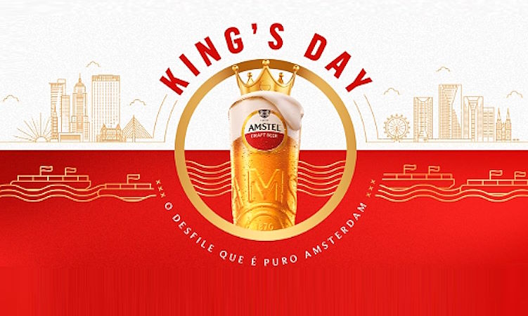 AMSTEL PROMOVE KING’S DAY ÀS MARGENS DO TIETÊ